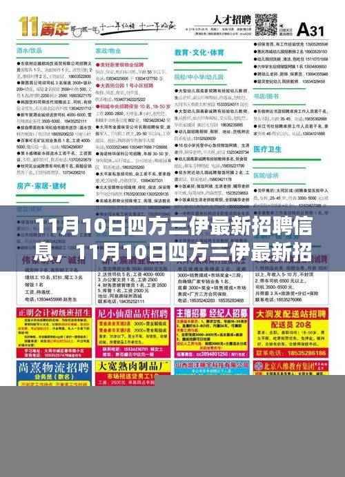11月10日四方三伊最新招聘信息全解析