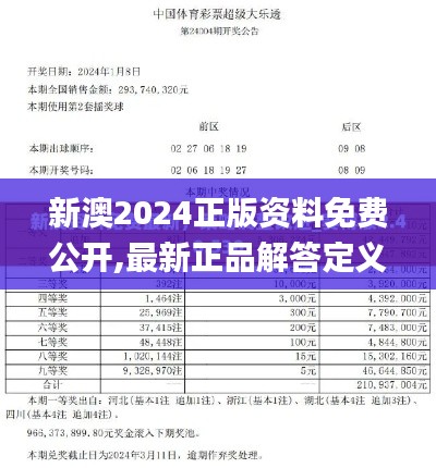 新澳2024正版资料免费公开,最新正品解答定义_试点版FMN454.69