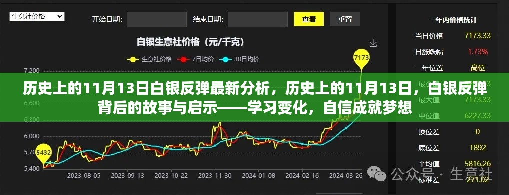 历史上的白银反弹背后的故事与启示,学习变化,自信成就梦想之路——最新分析聚焦于11月13日白银市场动向揭秘。