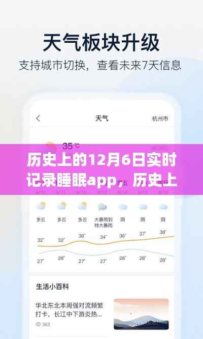 历史上的睡眠记录APP，十二月六日的诞生与发展之路