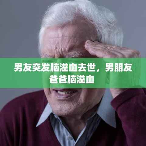 男友突发脑溢血去世,男朋友爸爸脑溢血