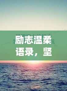 励志温柔语录,坚定前行,温柔拥抱人生
